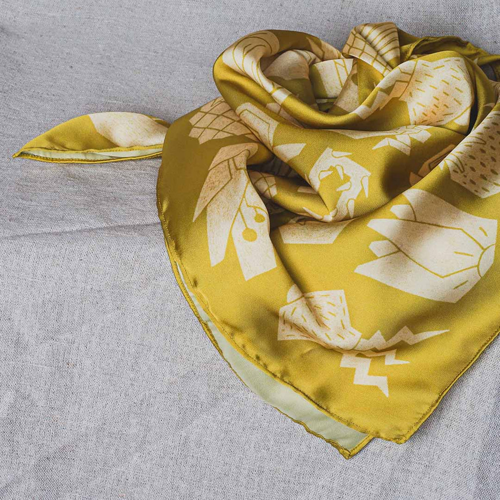 Trädgårdsfynd - Sjal