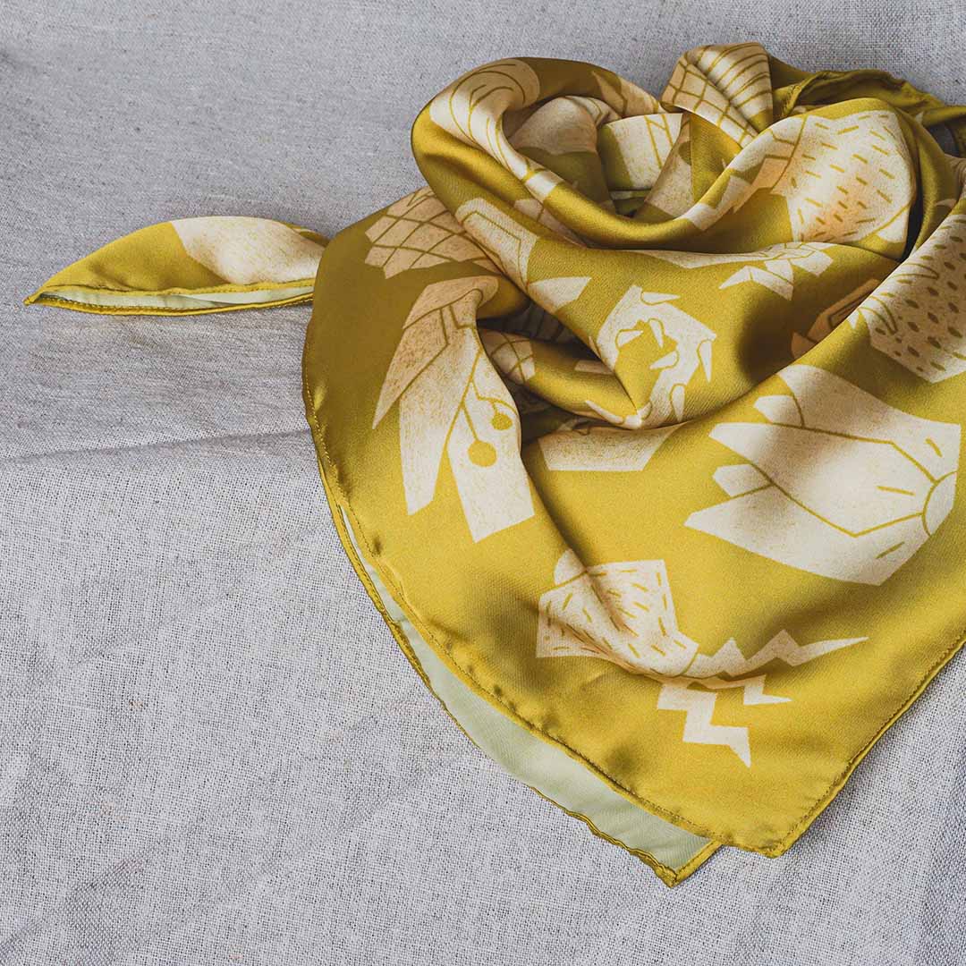 Trädgårdsfynd - Sjal