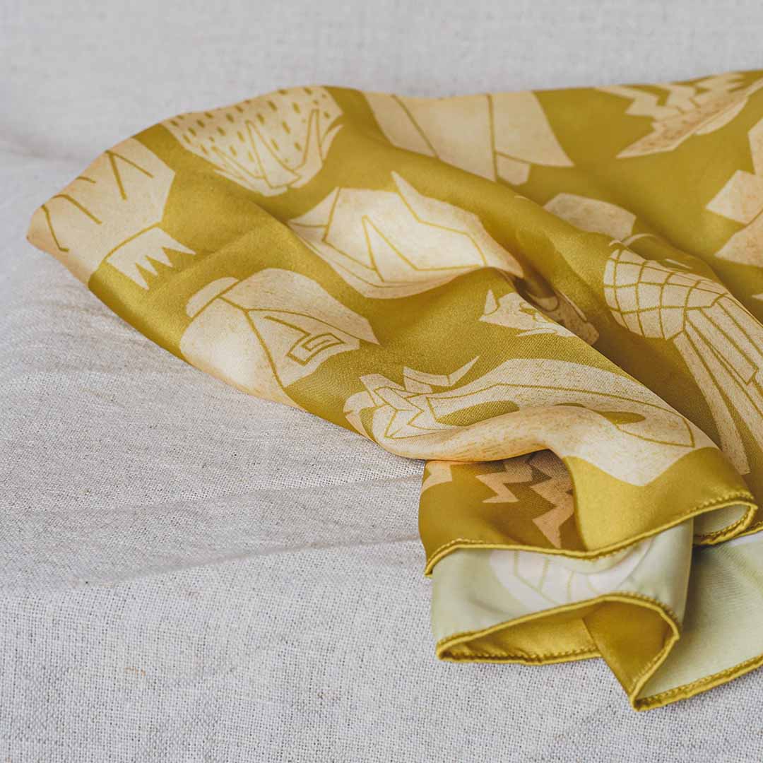 Trädgårdsfynd - Sjal